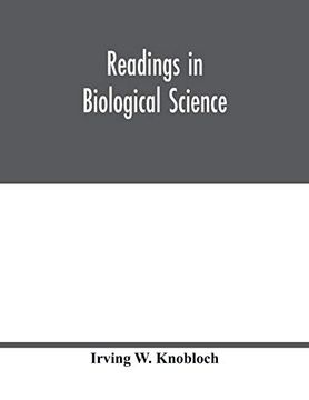 portada Readings in Biological Science 