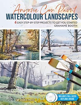 portada Anyone Can Paint Watercolour Landscapes: 6 Easy Step-By-Step Projects to Get You Started