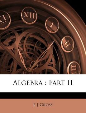 portada algebra: part ii (in English)