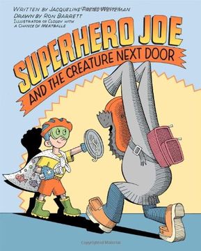 portada superhero joe and the creature next door (en Inglés)