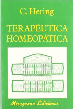 portada Terapéutica Homeopática (in Spanish)
