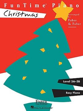 portada funtime piano, level 3a-3b, christmas (en Inglés)