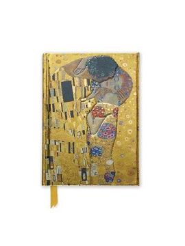 portada Klimt: The Kiss (Foiled Pocket Journal) (Flame Tree Pocket Books) (en Inglés)