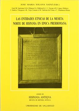 portada Entidades Étnicas de La Meseta Norte de Hispania En Época Prerromana (in Spanish)