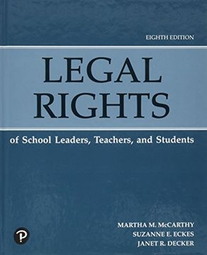 portada Legal Rights of School Leaders, Teachers, and Students (in English)