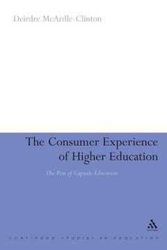 portada consumer experience of higher education (en Inglés)