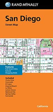 portada Rand Mcnally Folded Map: San Diego Street map 