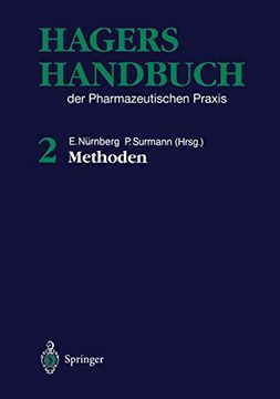 portada Hagers Handbuch der Pharmazeutischen Praxis: Band 2: Methoden (in German)