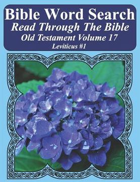 portada Bible Word Search Read Through The Bible Old Testament Volume 17: Leviticus #1 Extra Large Print (en Inglés)