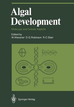 portada algal development: molecular and cellular aspects (in English)