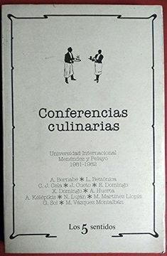 portada Conferencias Culinarias: Universidad Internacional Menendez Y Pelayo