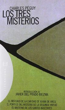 portada Los Tres Misterios: Introducción de Javier del Prado Biezma (Literatura)