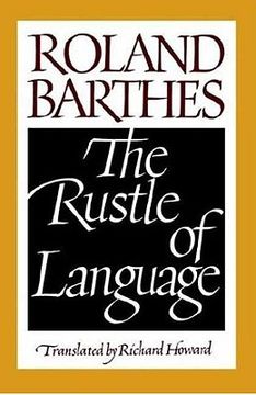 portada the rustle of language (en Inglés)