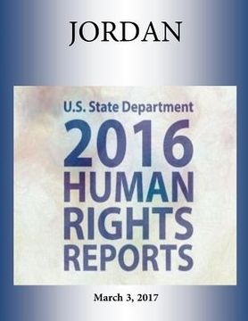 portada JORDAN 2016 HUMAN RIGHTS Report
