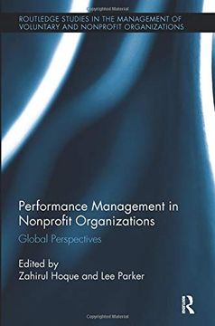 portada Performance Management in Nonprofit Organizations: Global Perspectives (Routledge Studies in the Management of Voluntary and Non-Profit Organizations) (en Inglés)