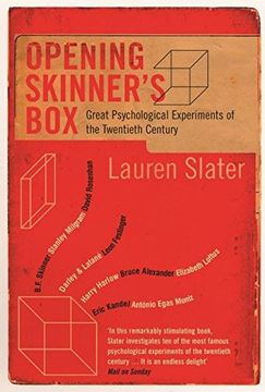 portada Opening Skinner's Box: Great Psychological Experiments of the Twentieth Century