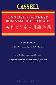 portada Cassell English-Japanese Business Dictionary (en Inglés)