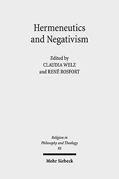 portada Hermeneutics and Negativism: Existential Ambiguities of Self-Understanding (en Inglés)