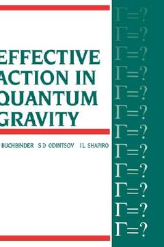 portada effective action in quantum gravity