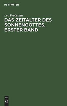 portada Das Zeitalter des Sonnengottes, Erster Band (German Edition) [Hardcover ] (in German)
