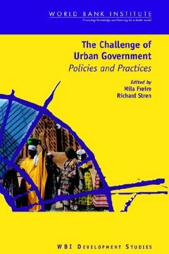 portada the challenge of urban government: policies and practices (en Inglés)