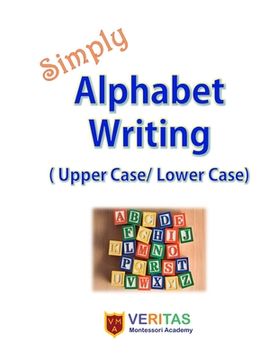 portada Simply Alphabet Writing: (Upper Case/ Lower Case) (en Inglés)