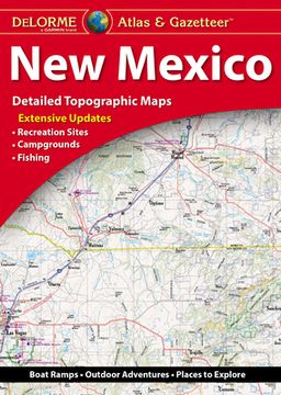 portada Delorme Atlas & Gazetteer: New Mexico (en Inglés)