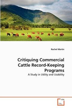 portada critiquing commercial cattle record-keeping programs (en Inglés)
