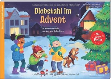 portada Diebstahl im Advent ein Adventskalender zum Vor- und Selberlesen (en Alemán)
