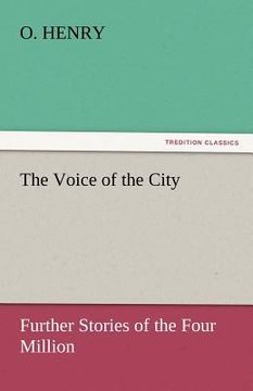 portada the voice of the city (en Inglés)
