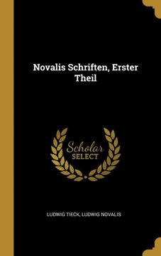 portada Novalis Schriften, Erster Theil 