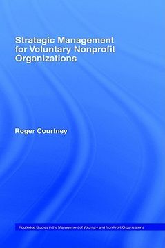 portada strategic management for nonprofit organizations (en Inglés)