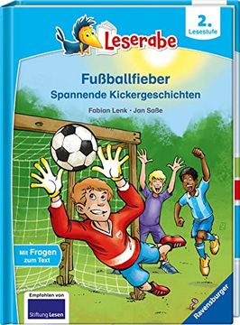 portada Fußballfieber, Spannende Kickergeschichten - Leserabe ab 2. Klasse - Erstlesebuch für Kinder ab 7 Jahren (Leserabe - 2. Lesestufe) (en Alemán)