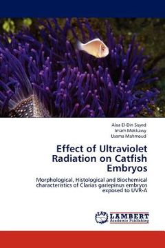 portada effect of ultraviolet radiation on catfish embryos (in English)