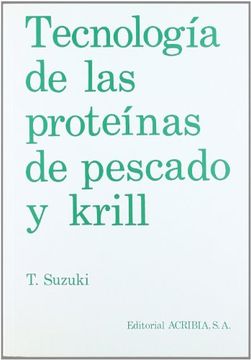 portada Tecnologia de las Proteinas de Pescado y Krill