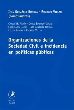 portada Organizaciones de la Sociedad Civil e Incidencia en Politicas Publicas