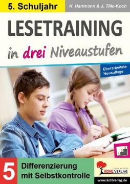 portada Lesetraining in Drei Niveaustufen / Klasse 5 (en Alemán)