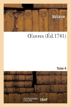 portada Oeuvres Tome 4 (in French)