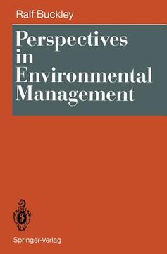 portada perspectives in environmental management (en Inglés)