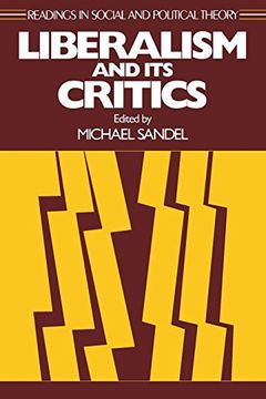 portada Liberalism and Its Critics (Readings in Social & Political Theory) (en Inglés)
