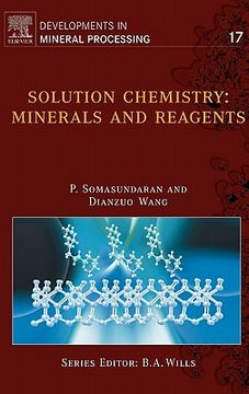 portada solution chemistry: minerals and reagents (en Inglés)