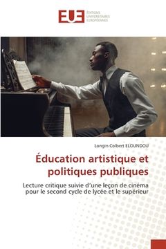 portada Éducation artistique et politiques publiques (en Francés)