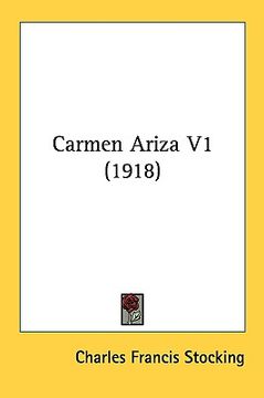 portada carmen ariza v1 (1918) (en Inglés)