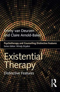 portada Existential Therapy: Distinctive Features (Psychotherapy and Counselling Distinctive Features) (en Inglés)
