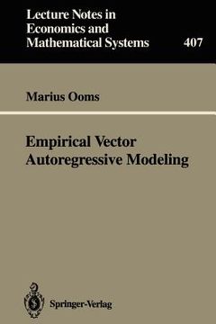 portada empirical vector autoregressive modeling (en Inglés)