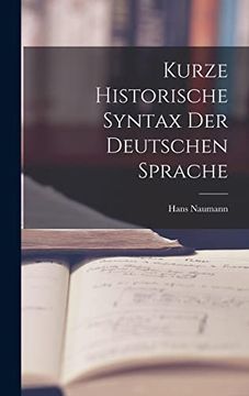 portada Kurze Historische Syntax der Deutschen Sprache (en Alemán)