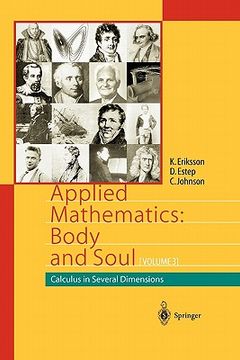 portada applied mathematics: body and soul: volume 2: integrals and geometry in rn