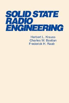portada solid state radio engineering (in English)