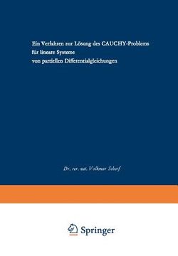 portada Ein Verfahren Zur Lösung Des Cauchy-Problems Für Lineare Systeme Von Partiellen Differentialgleichungen (en Alemán)