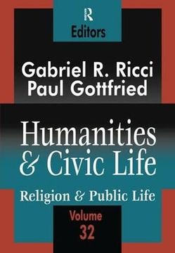 portada Humanities and Civic Life: Volume 32 (in English)